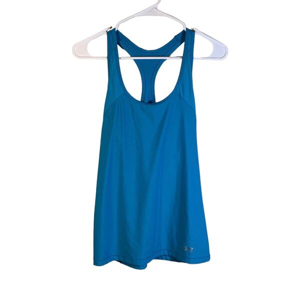 Under Armour Tank Teal No Tag Measurements Small - Picture 1 of 8